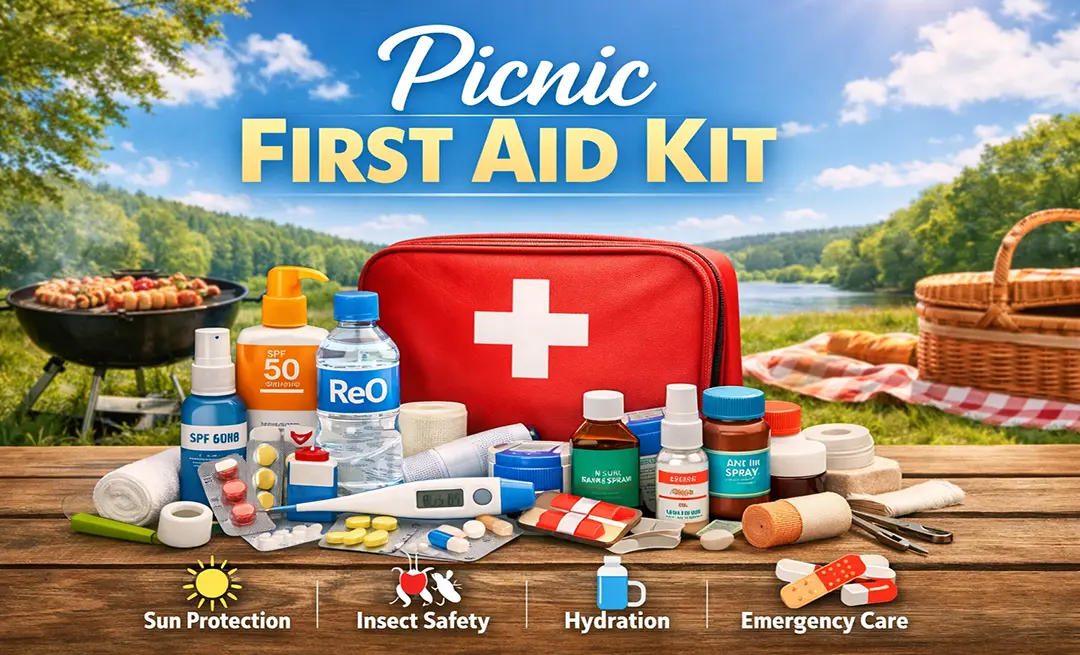 Picnic First Aid Kit — What to Take for a Safe and Comfortable Outdoor Trip